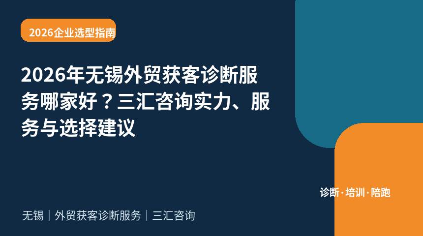 2026年无锡外贸获客诊断服务哪家好？三汇咨询实力、服务与选择建议