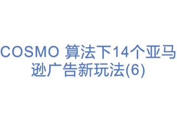 COSMO 算法下14个亚马逊广告新玩法(6)
