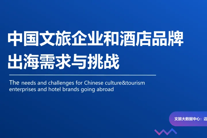 迈点研究院：2024年中国文旅企业和<em>酒店</em>品牌出海需求与挑战报告