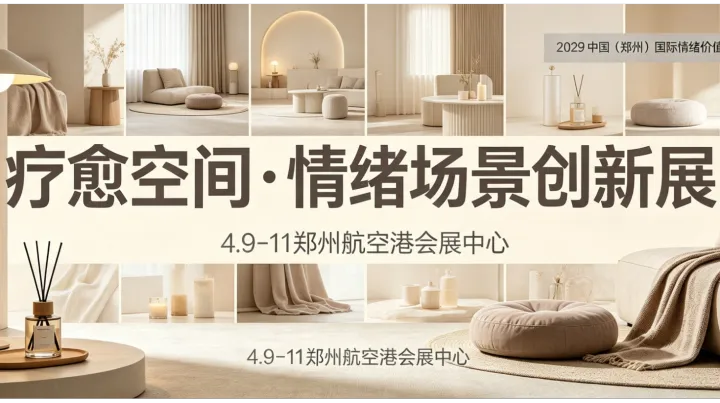 把握情绪价值经济红利，郑州中情展赋能疗愈设计创新落地