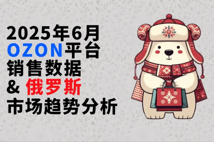 2025年6月OZON平台销售数据与俄罗斯市场趋势分析