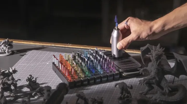 3D打印创客狂喜，掌上磨砂机众筹一周狂揽90万刀