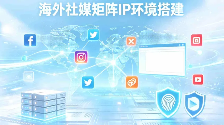 直播/社媒多账号防关联到底配哪种IP？静态独享vs动态住宅决策表