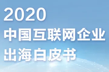 2020年中国互联网企业出海白皮书
