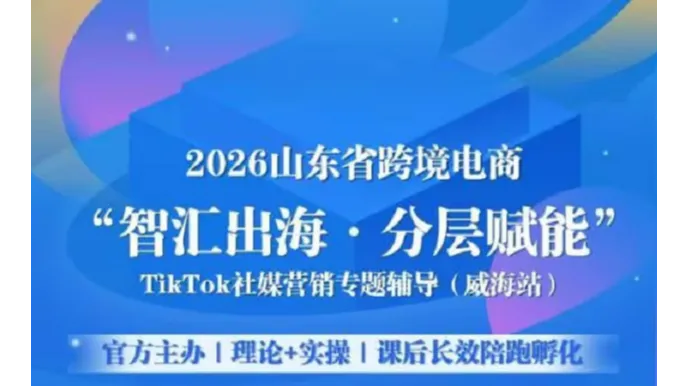 2026山东省跨境电商 智汇出海·分层赋能