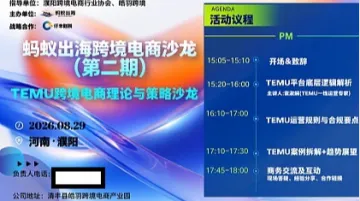 Temu跨境电商理论与策略沙龙（第二期）