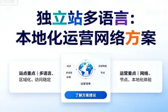 独立站多语言：本地化运营网络方案