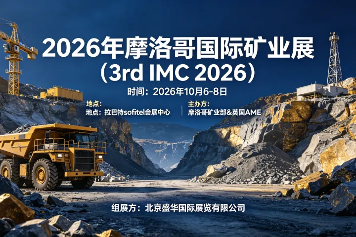 2026年北非摩洛哥国际矿业、采矿设备及工程机械展（3rd IMC Morocco 2026）