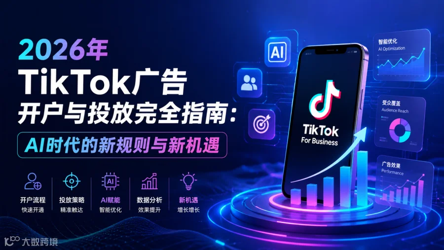 TikTok广告大地震!2026新规下个人开户全面封禁,跨境卖家何去何从?