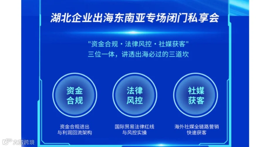 掘金东盟·鄂企远航—湖北企业出海东南亚专场闭门私享会