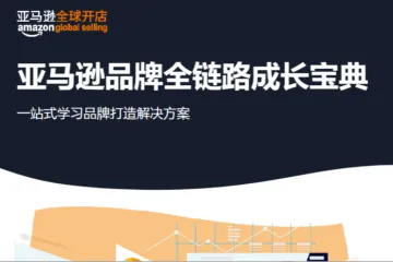 亚马逊全球开店亚马逊品牌全链路成长宝典69页