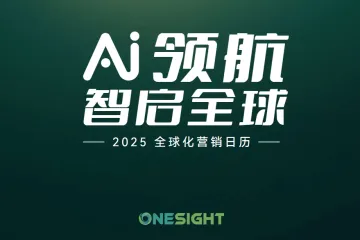 OneSight2025全球化营销日历14页