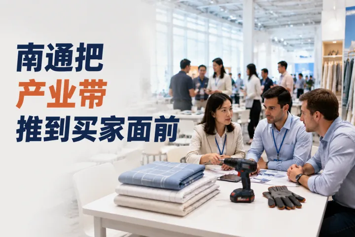 南通把产业带推到买家面前