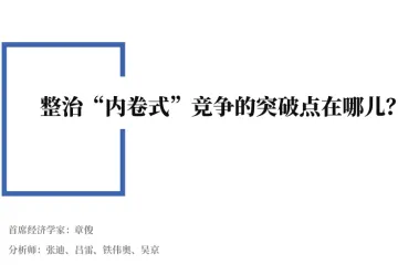 十五五系列专题报告：整治内卷式竞争的突破点在哪儿