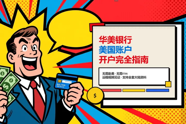 华美银行美国账户开户完全指南