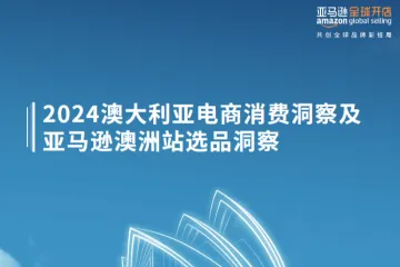 亚马逊全球开店2024澳大利亚电商消费洞察及亚马逊澳洲站选品洞察白皮书33页