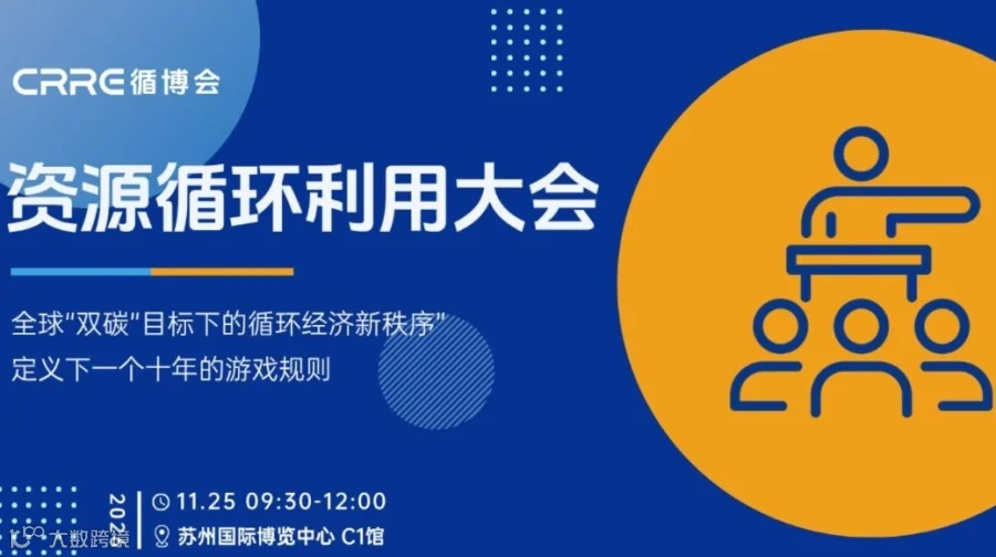 苏州资源循环利用大会-全球“双碳”目标下的循环经济新秩序