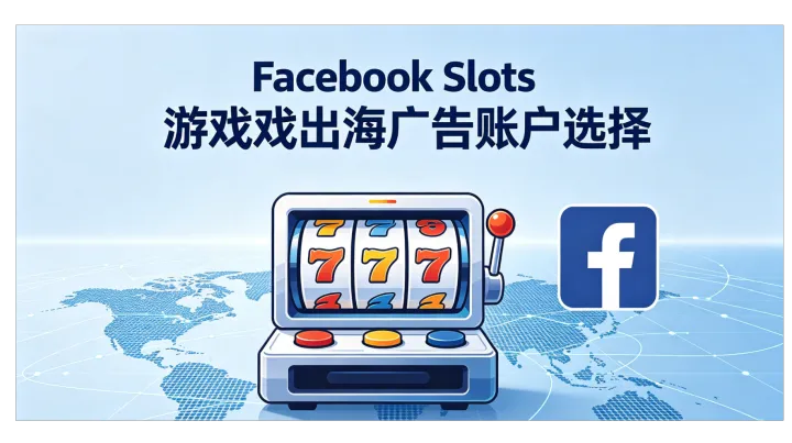 出海投流干货｜Meta 代理游戏开户 Slots 游戏 Facebook 广告账户选型攻略