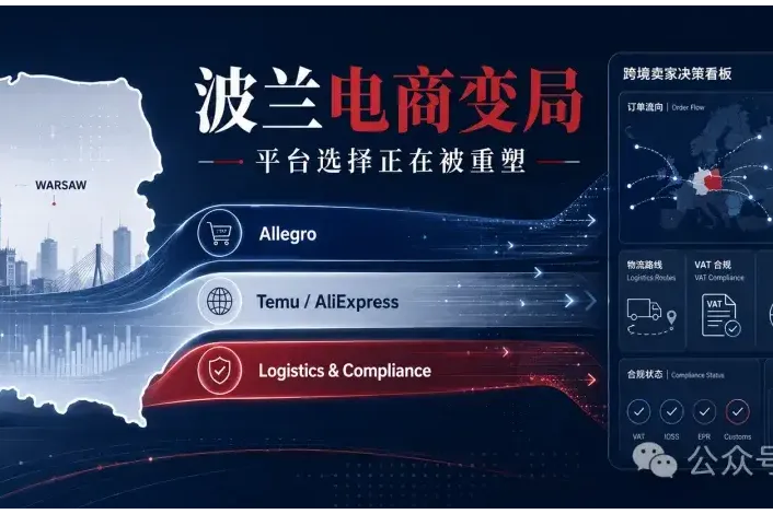 波兰电商不再是“欧洲小市场”：Allegro、Temu、AliExpress 正在重塑卖家的平台选择