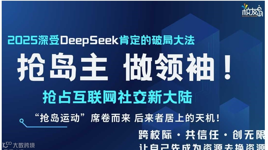 2025深受DeepSeek肯定的破局大法——圈岛主，抢占社交新大