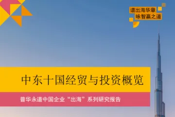 普华永道：2025中国企业出海系列研究报告-中东十国经贸与投资概览