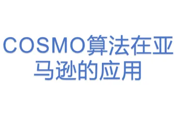 COSMO算法在亚马逊的应用