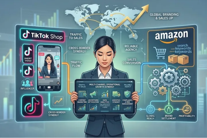  避坑指南：选择“TikTok+亚马逊”跨平台代运营，这三个“作坊式”特征要看清