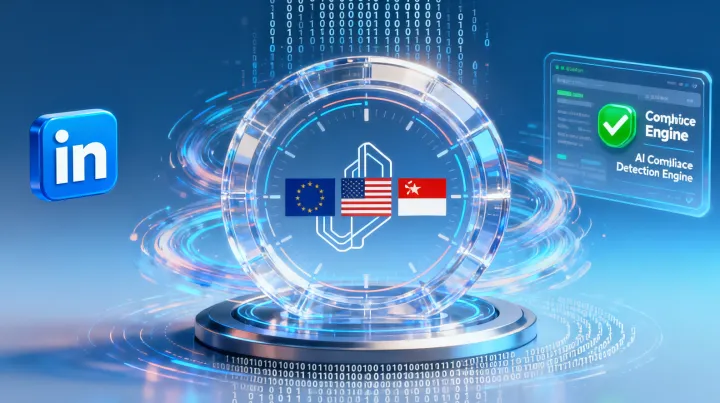 LinkedIn自动化营销策略合规红线：2026年欧盟+美国+新加坡反骚扰条款对照表