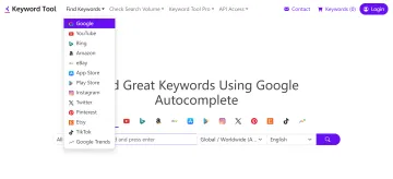 Keyword Tool
