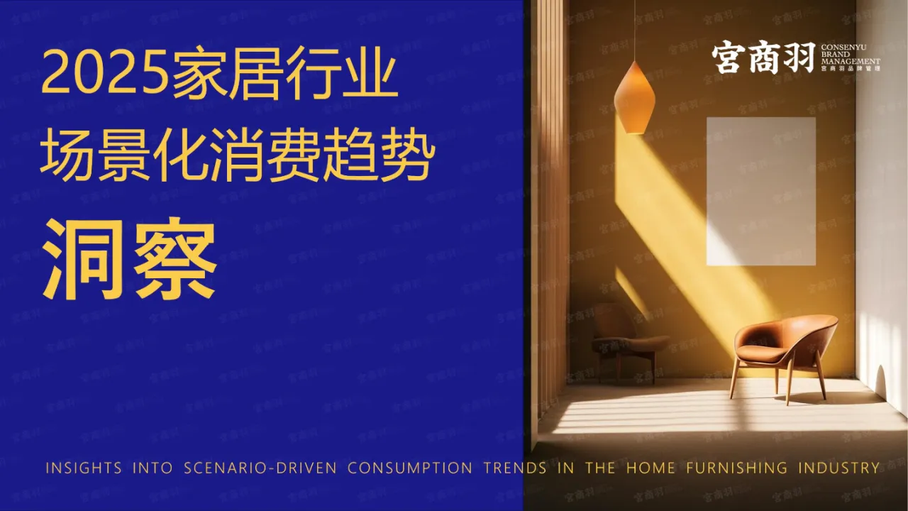 宫商羽2025家居行业场景化消费趋势洞察报告_大数跨境