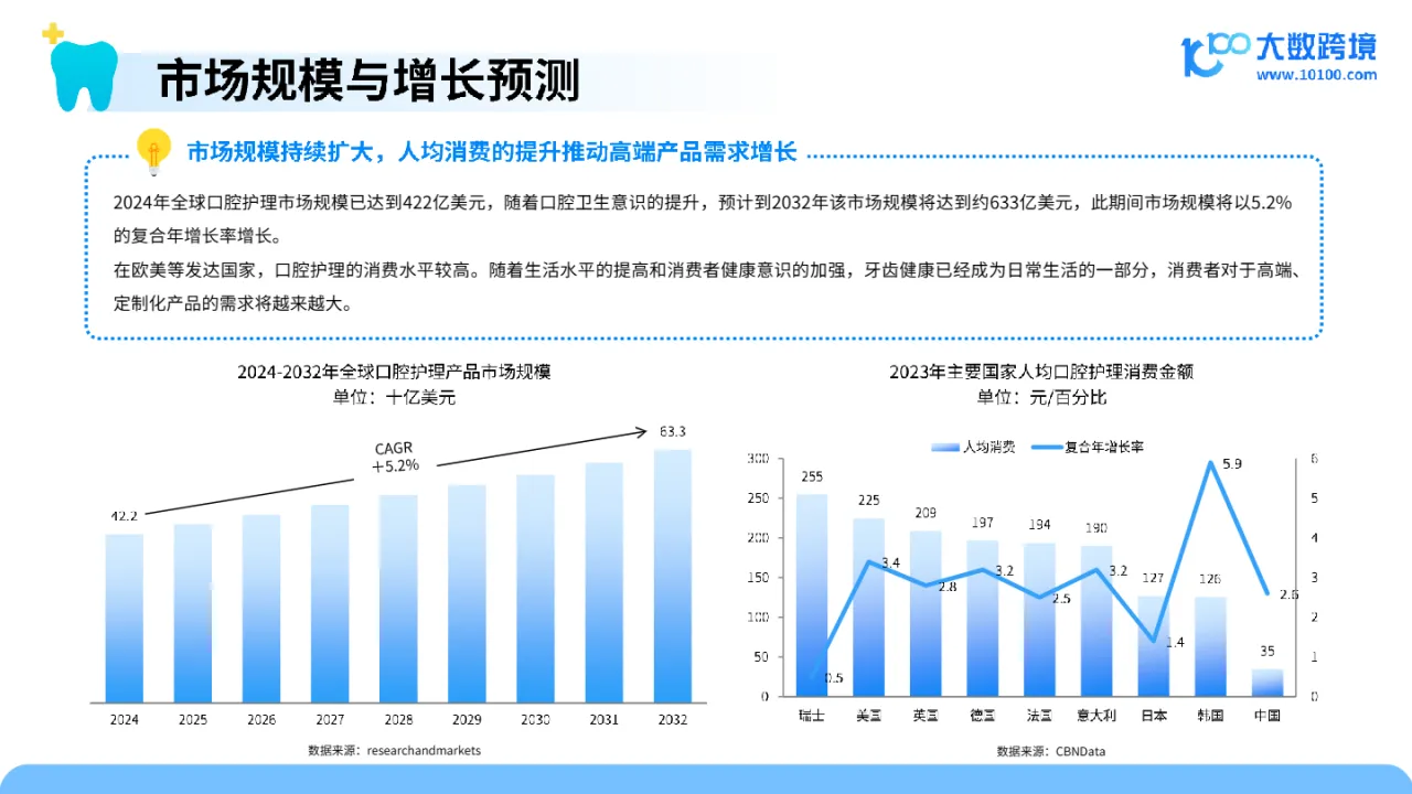 大数跨境：2025口腔护理产品市场洞察报告- 大数跨境