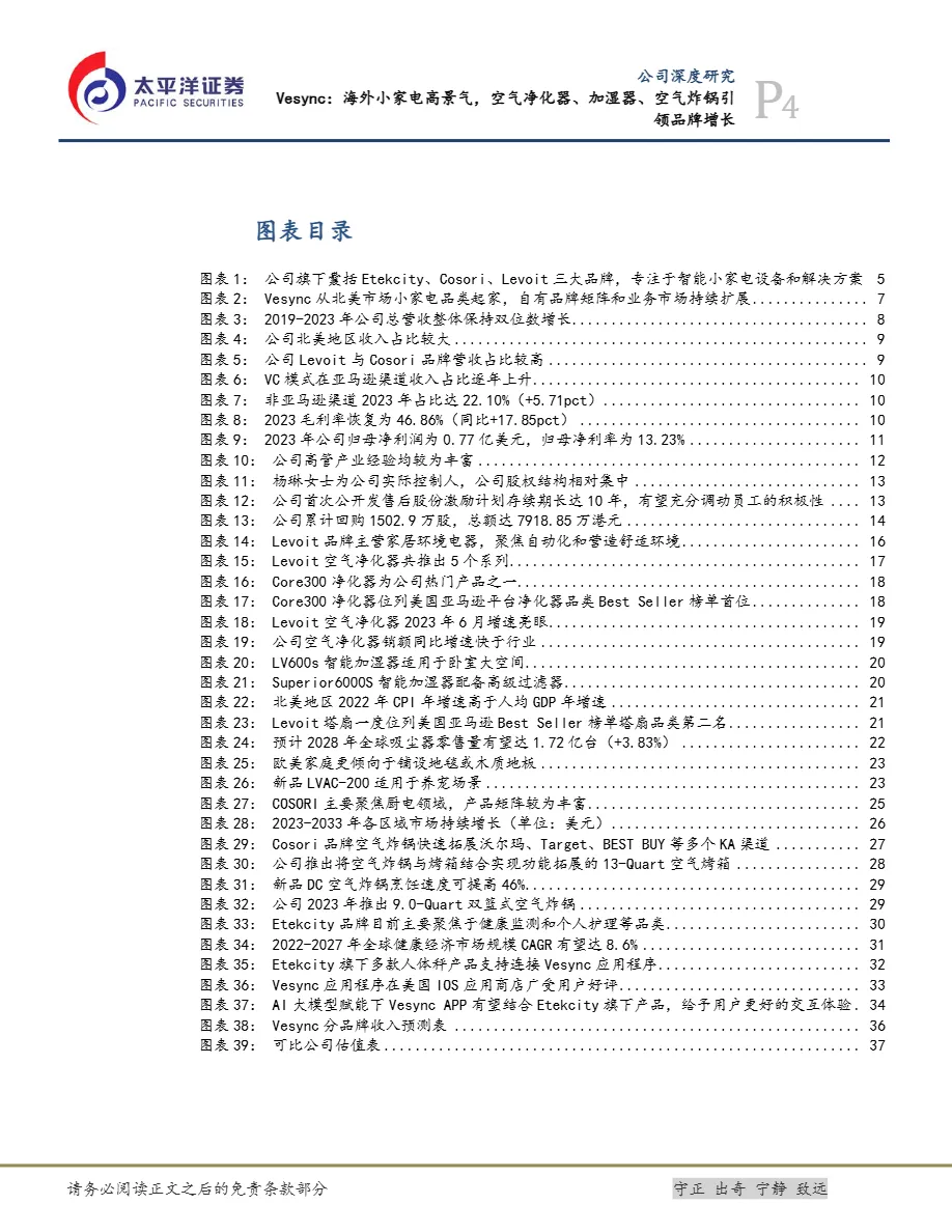 Vesync-港股公司研究报告-海外小家电高景气空气净化器、加湿器、空气炸锅引领品牌增长_大数跨境