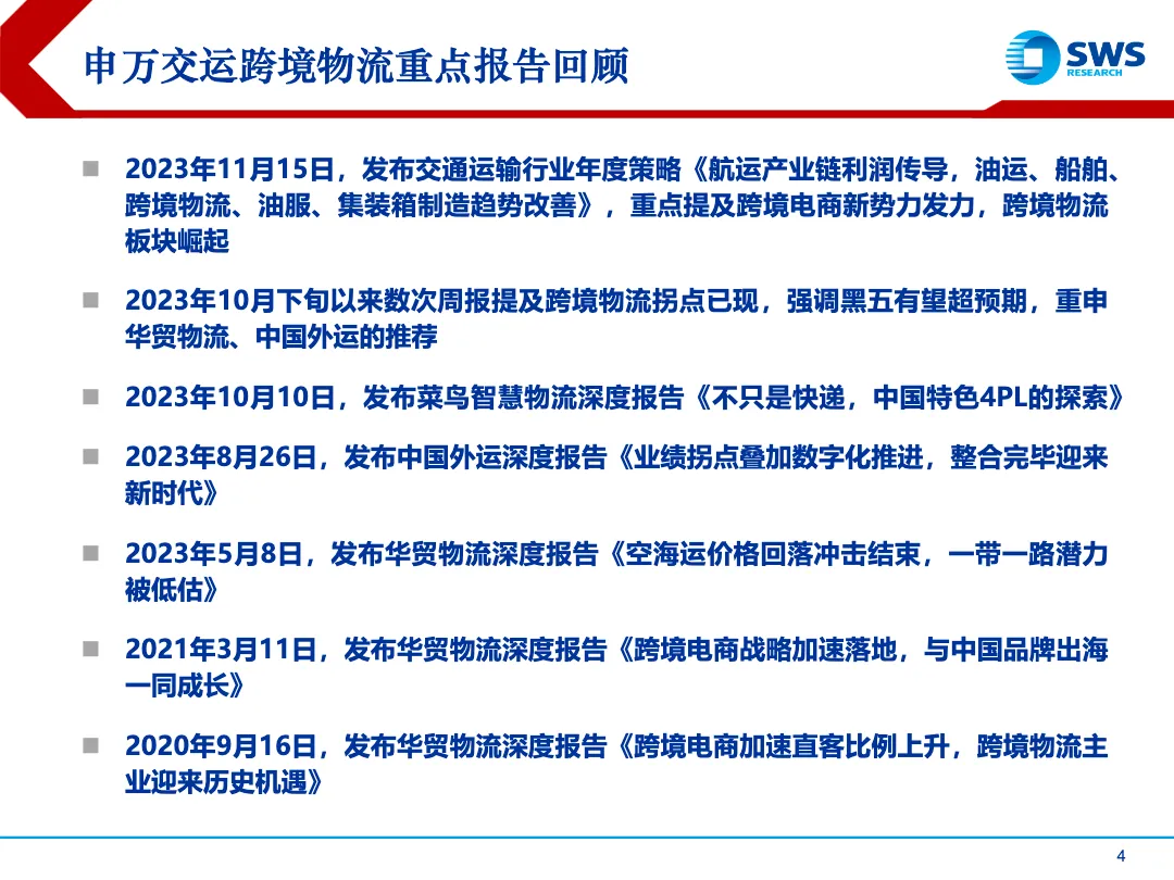 跨境物流行业分析框架：跨境电商渗透率进入新阶段物流成长优质公司逻辑梳理_大数跨境