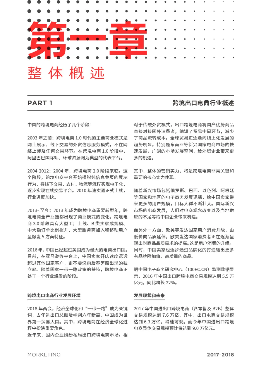 2017-2018跨境出口电商户联网营销白皮书(77页)_大数跨境
