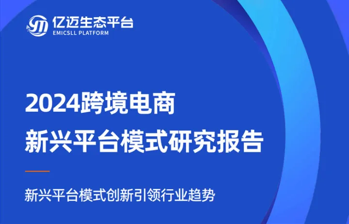 2024年跨境电商新兴平台模式研究报告