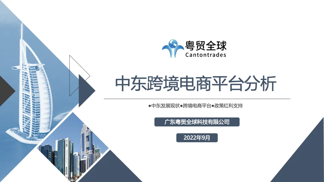 中东跨境电商平台分析_ 如何开拓中东市场_中东市场现状-大数跨境