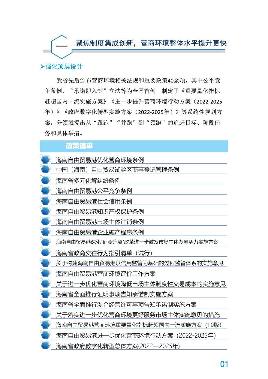 2022年度海南自由贸易港营商环境白皮书_大数跨境