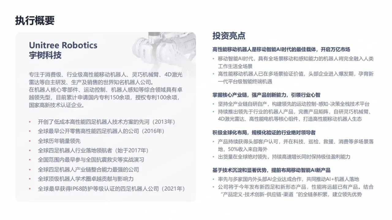 宇树科技：2025商业计划书（28页）_大数跨境
