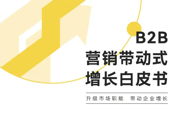 B2B营销带动式增长白皮书2022