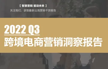 2022Q3跨境电商营销洞察报告