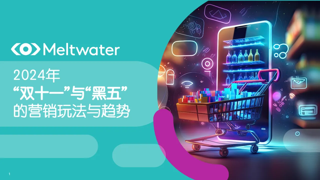 Meltwater融文2024年双十一与黑五的营销玩法与趋势报告15页- 大数跨境