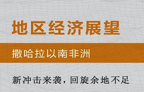 撒哈拉以南非洲地区经济展望报告