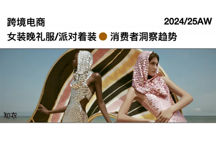 2024-2025AW跨境电商女装晚礼服&派对着装消费者洞察趋势报告