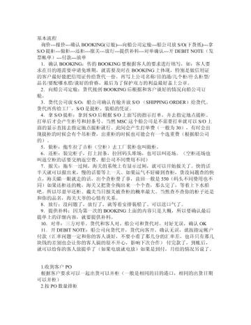 货代流程