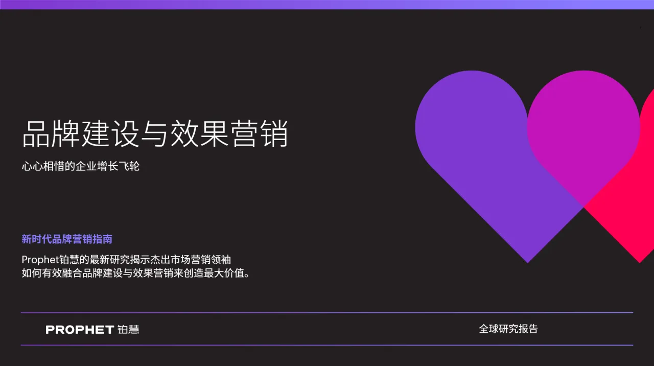 铂慧Prophet2024品牌建设与效果营销心心相惜的企业增长飞轮49页- 大数跨境