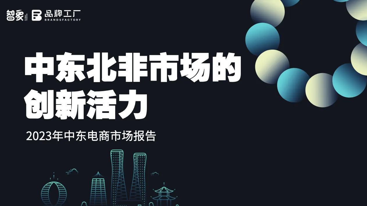 智象&品牌工厂：中东北非市场的创新活力-2023年中东电商市场报告_大数跨境