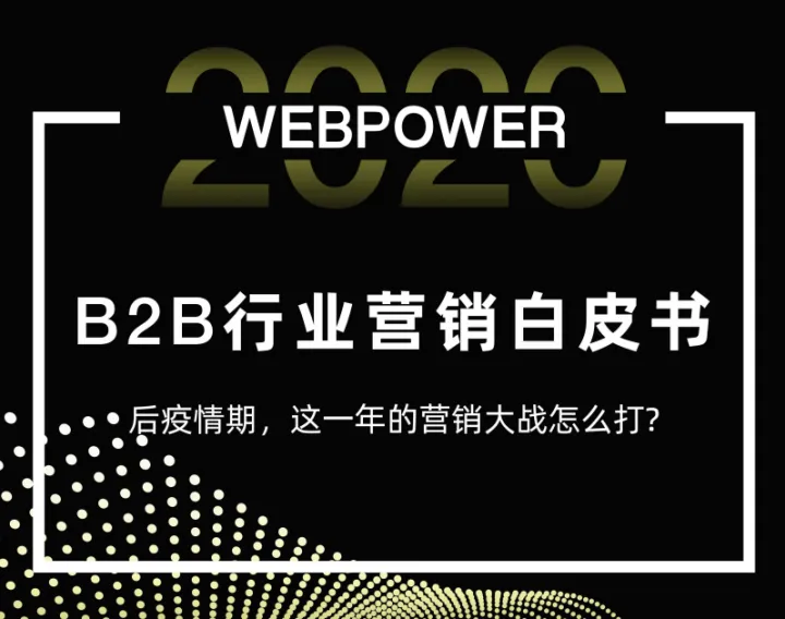 B2B行业营销白皮书