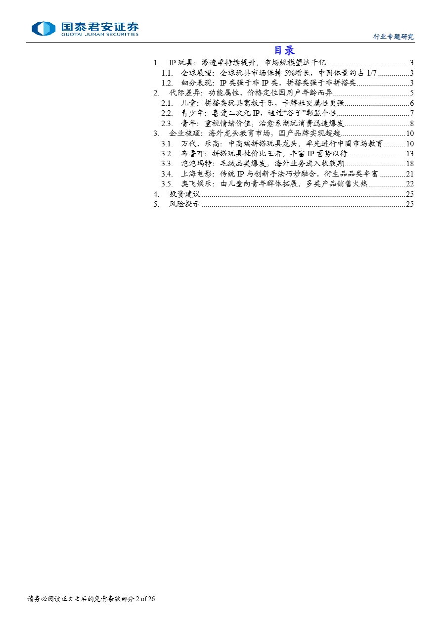 传播文化行业IP玩具儿童的益智伙伴成人的精神补给-25040126页.pdf- 大数跨境