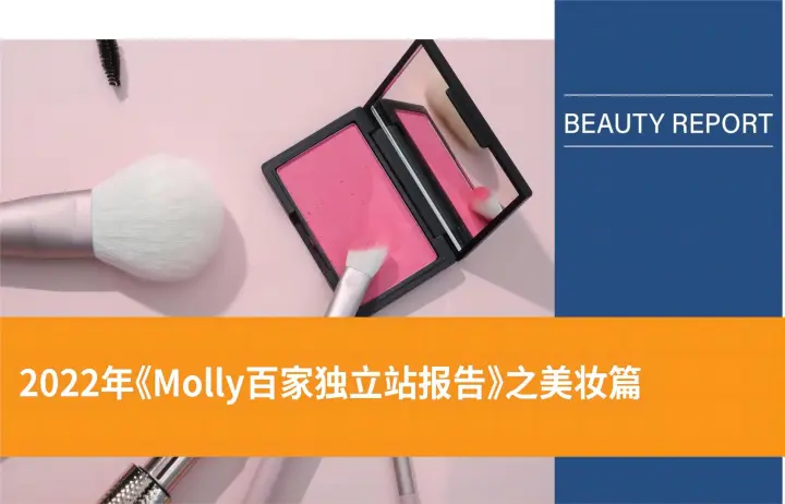 2022年Molly百家独立站报告之美妆篇