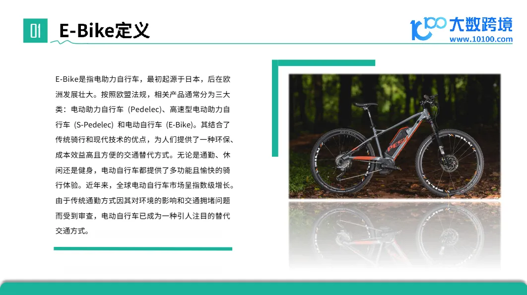 大数跨境：2024全球E-Bike市场洞察报告- 大数跨境